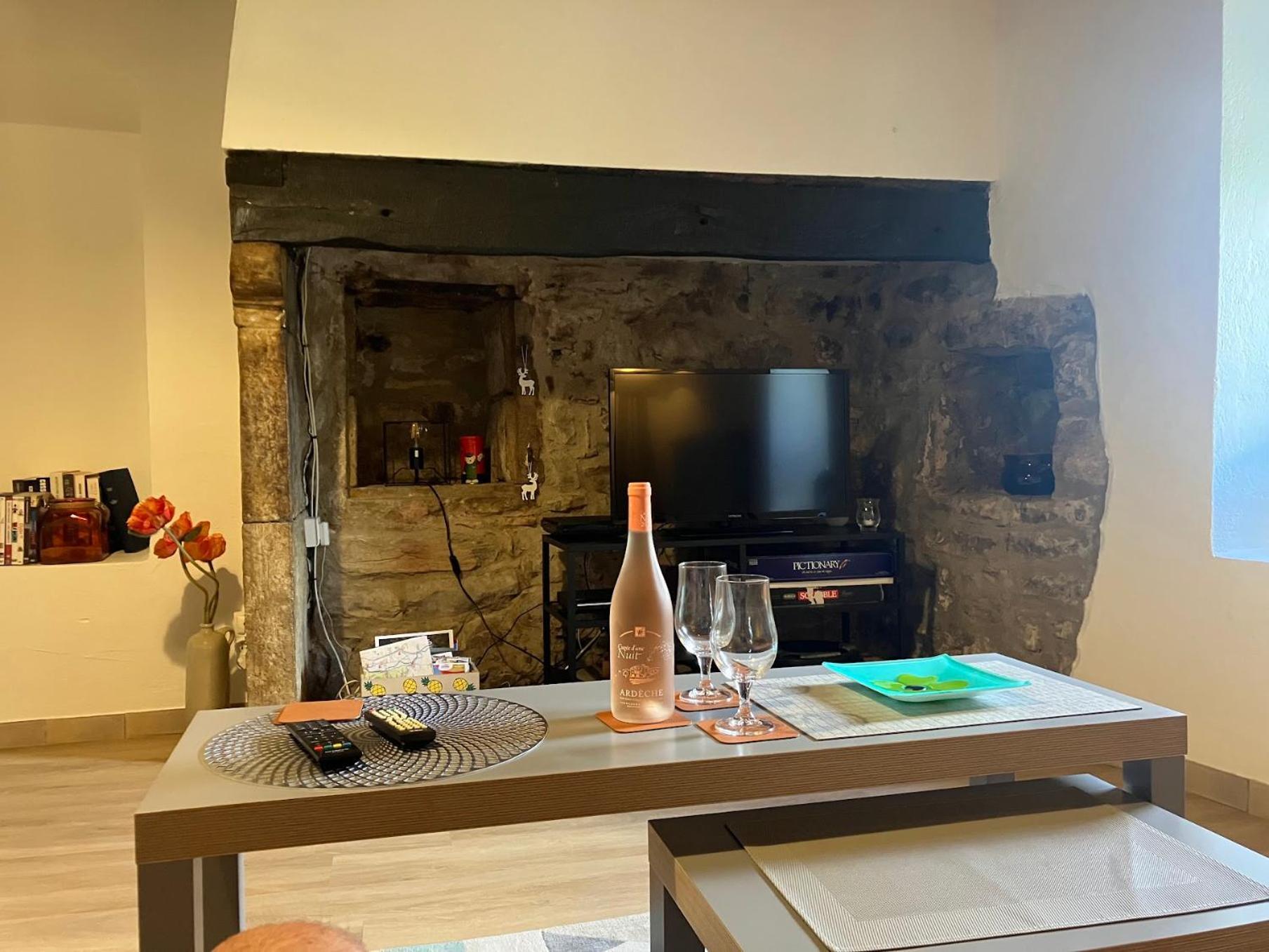 Gite La Serre - Maison De Village Au Calme Et Au Coeur Des Plus Beaux Sites Ardechois Grospierres Zewnętrze zdjęcie